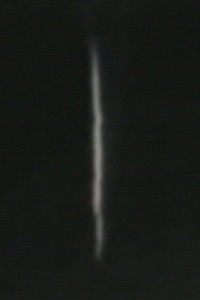 Megalightning at Mount Ida in 1968 - Close-up